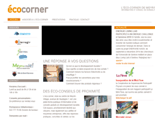 Tablet Screenshot of eco-corner.ch